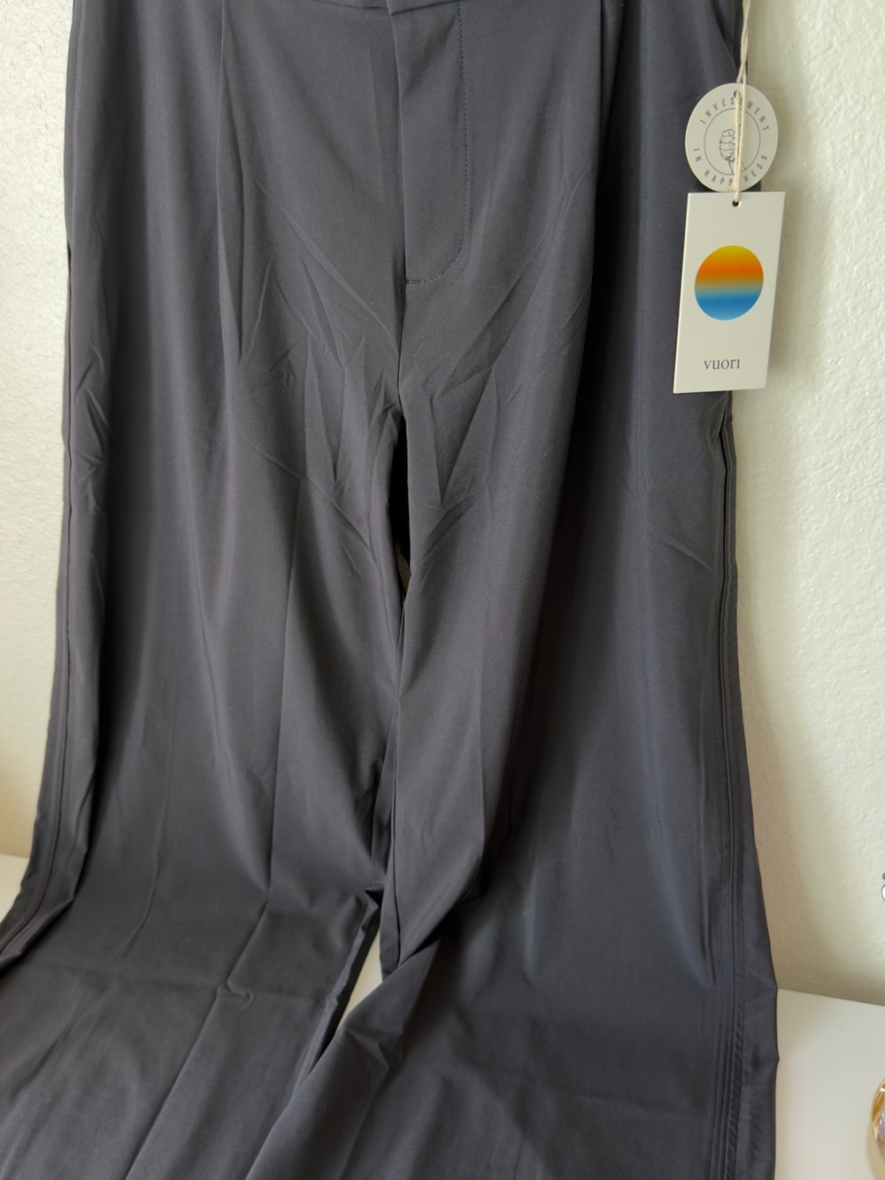 Vuori Black Villa Trousers size M new